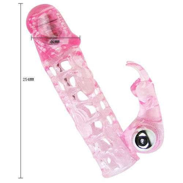 Guaina Vibrante Ultimate Sleeve Love per Piacere Estremo Rosa